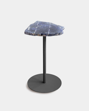 Mesa Lateral Pedra Sodalita 57cm