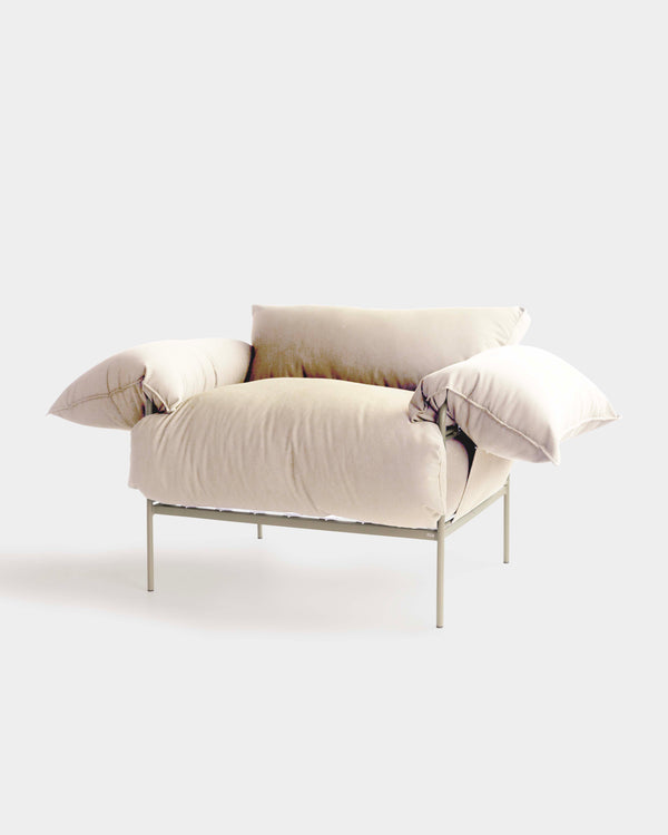 Poltrona Asa Lisa Taupe Externa