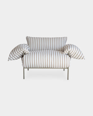 Poltrona Asa Raia Fendi/Taupe