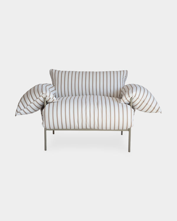 Poltrona Asa Raia Fendi/Taupe