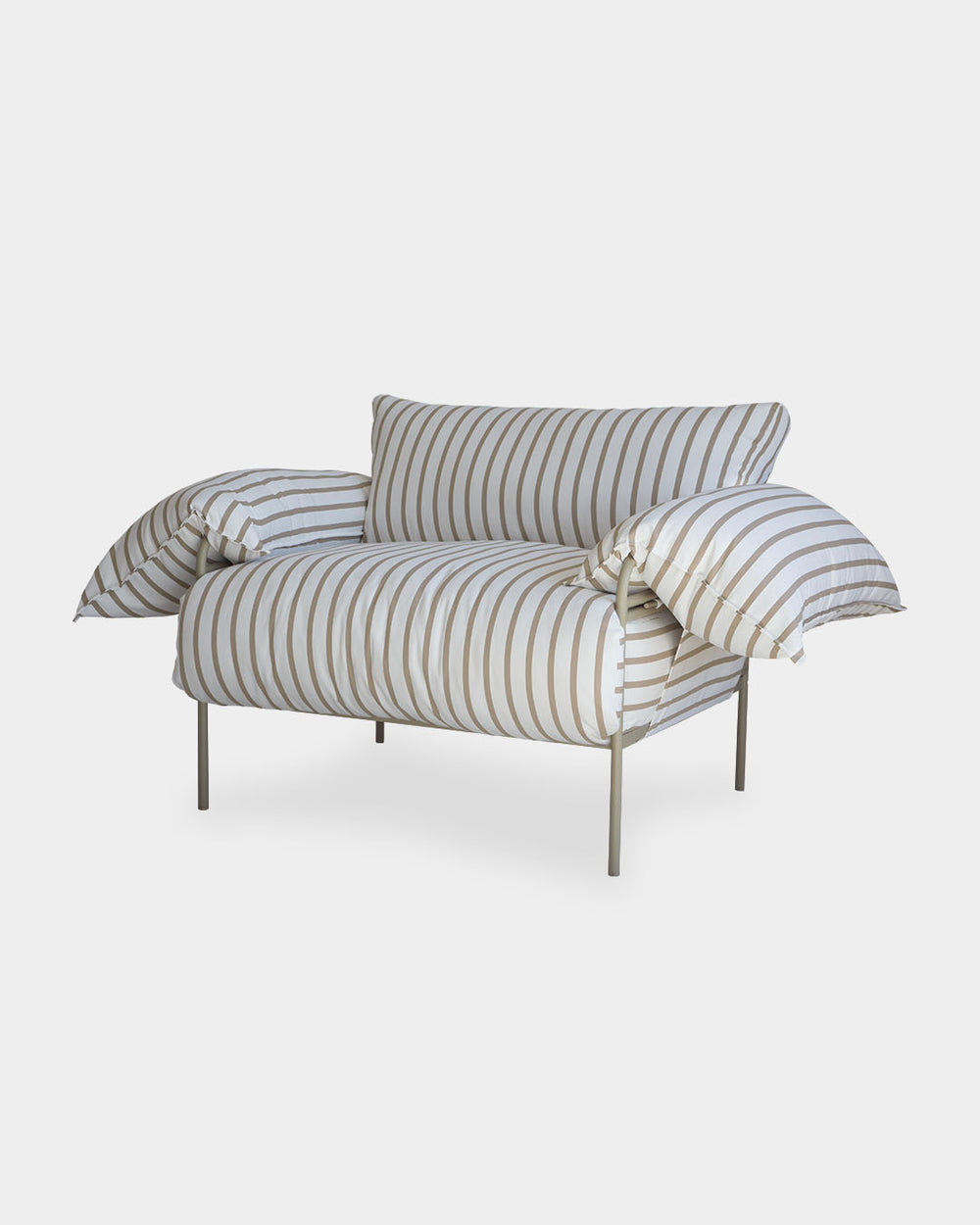 Poltrona Asa Raia Fendi/Taupe