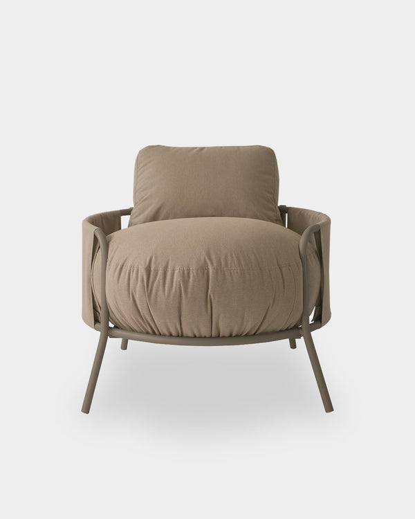 Poltrona Externa Luden Fendi/Marrom