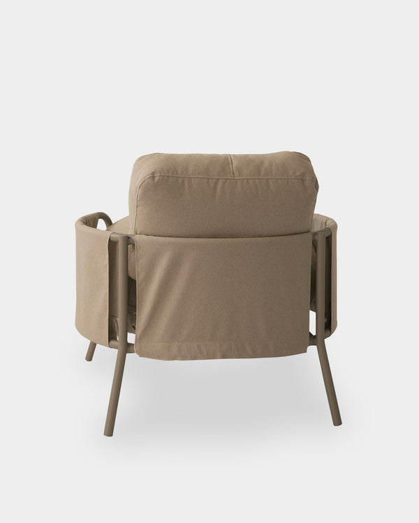 Poltrona Externa Luden Fendi/Marrom