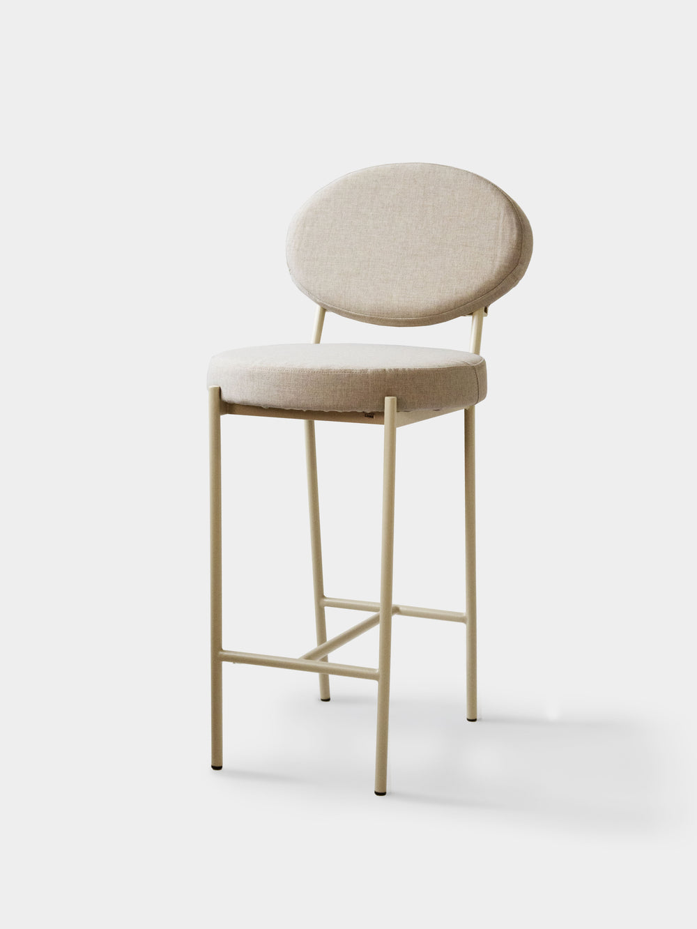 Banqueta Broto Linho Externa Taupe