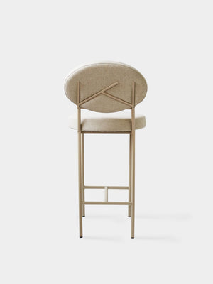 Banqueta Broto Linho Externa Taupe
