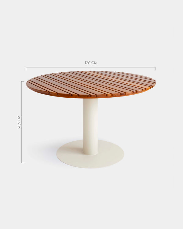 Mesa de Jantar 4 Lugares Externa Deck