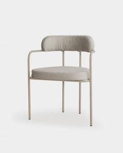Cadeira Vert Linho Externo Taupe