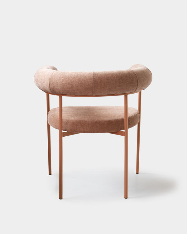 Cadeira Curva Lona Soft Terracota