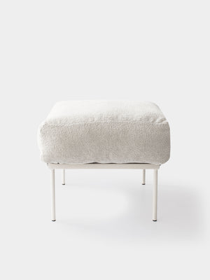 Puff Asa Bouclé Pecora Aveia