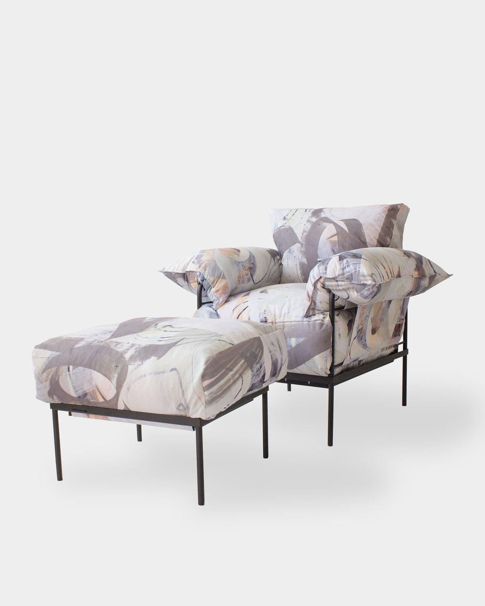 Kit de Poltrona Asa Petit e Puff Asa Bi(o)dimensionalidade