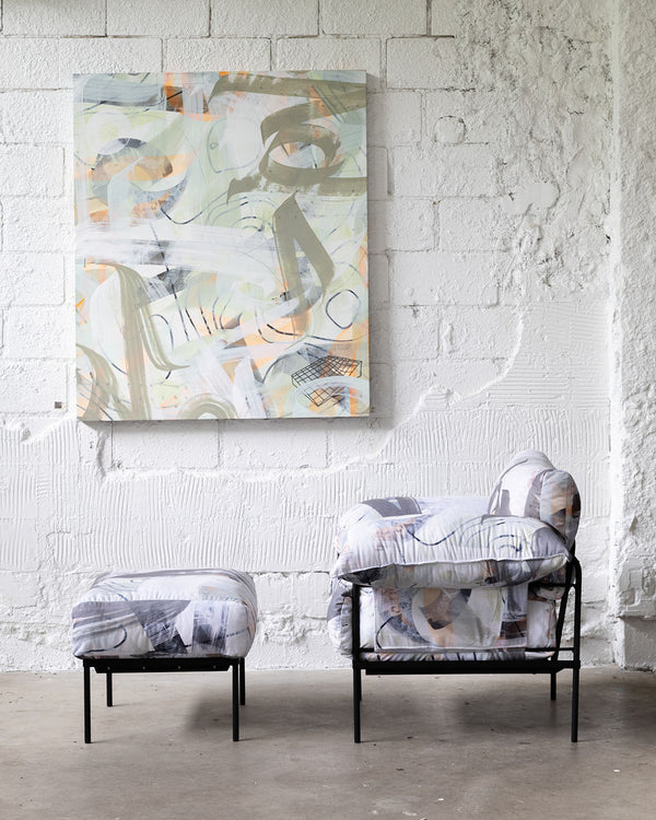 Kit de Poltrona Asa Petit e Puff Asa Bi(o)dimensionalidade