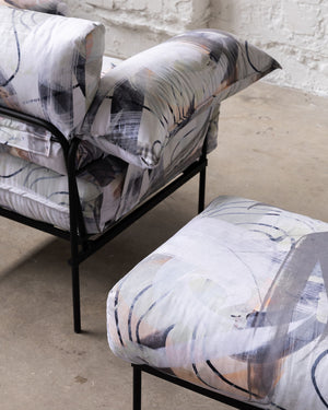 Kit de Poltrona Asa Petit e Puff Asa Bi(o)dimensionalidade