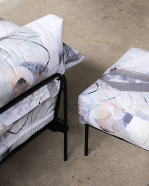 Kit de Poltrona Asa Petit e Puff Asa Bi(o)dimensionalidade