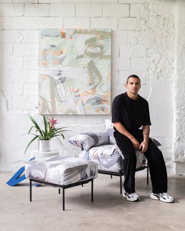 Kit de Poltrona Asa Petit e Puff Asa Bi(o)dimensionalidade