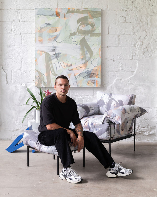 Kit de Poltrona Asa Petit e Puff Asa Bi(o)dimensionalidade