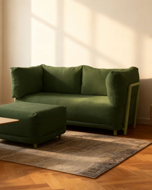 Sofá Nu 2 Lugares Lona Soft