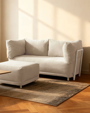 Sofá Nu 2 Lugares Lona Soft