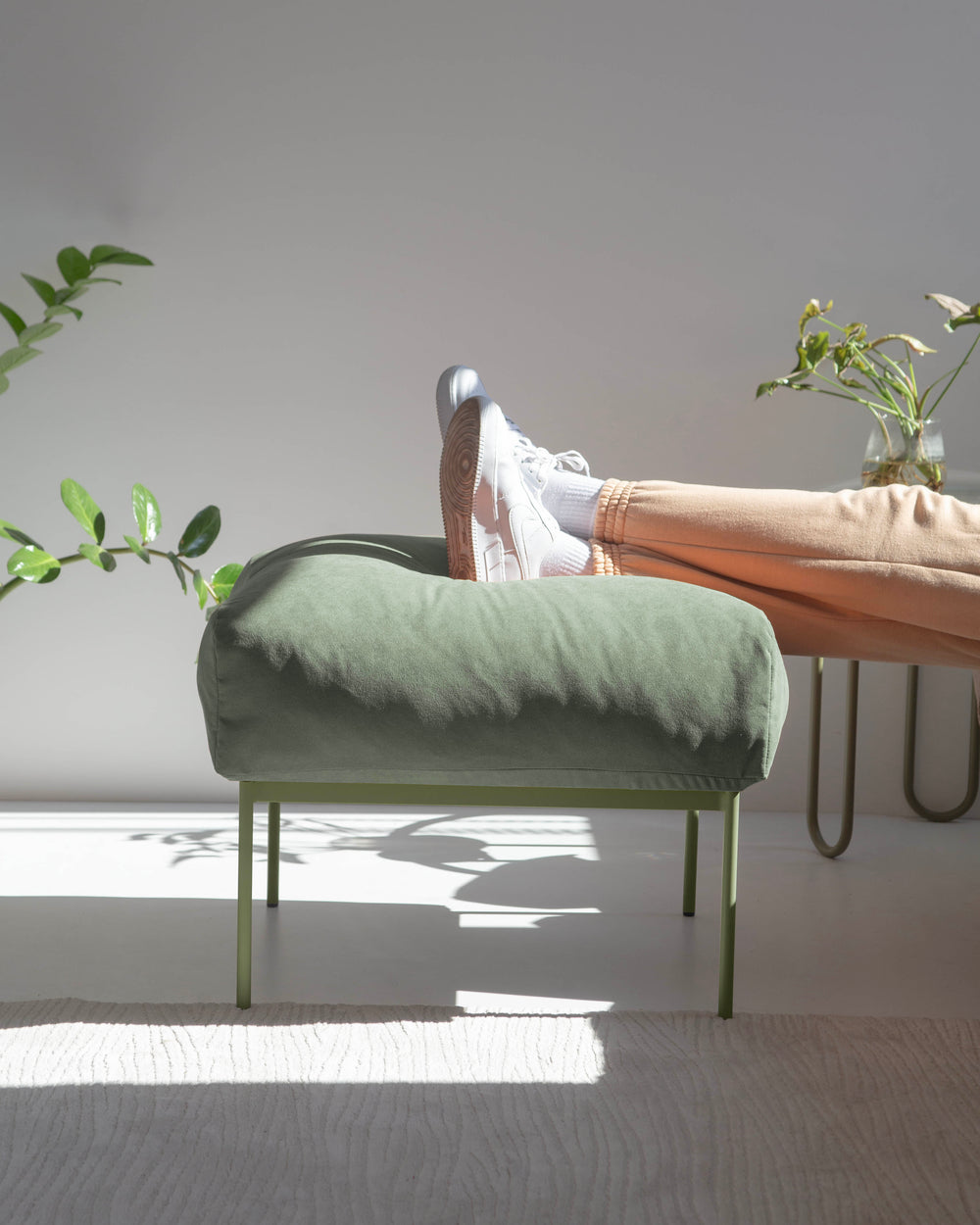 Puff Asa Sarja Sálvia/Verde