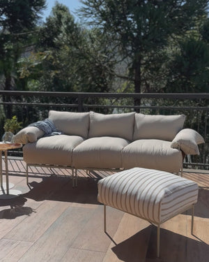 Sofá 3 Lugares Asa Petit Liso Externo