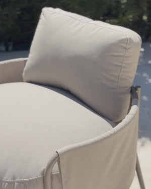 Poltrona Externa Luden Fendi/Marrom